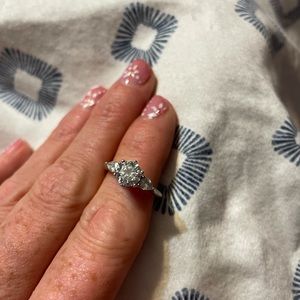 Moissanite Ring